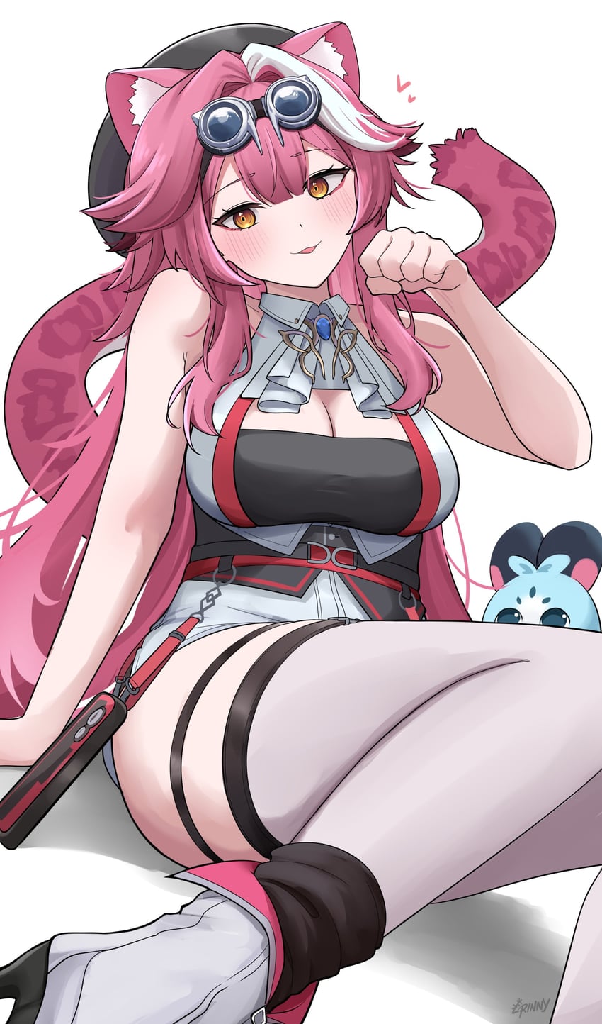 raora panthera and chattino (hololive and 1 more) drawn by rinny_rin2