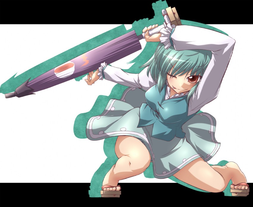 tatara kogasa (touhou) drawn by yoshi_tama