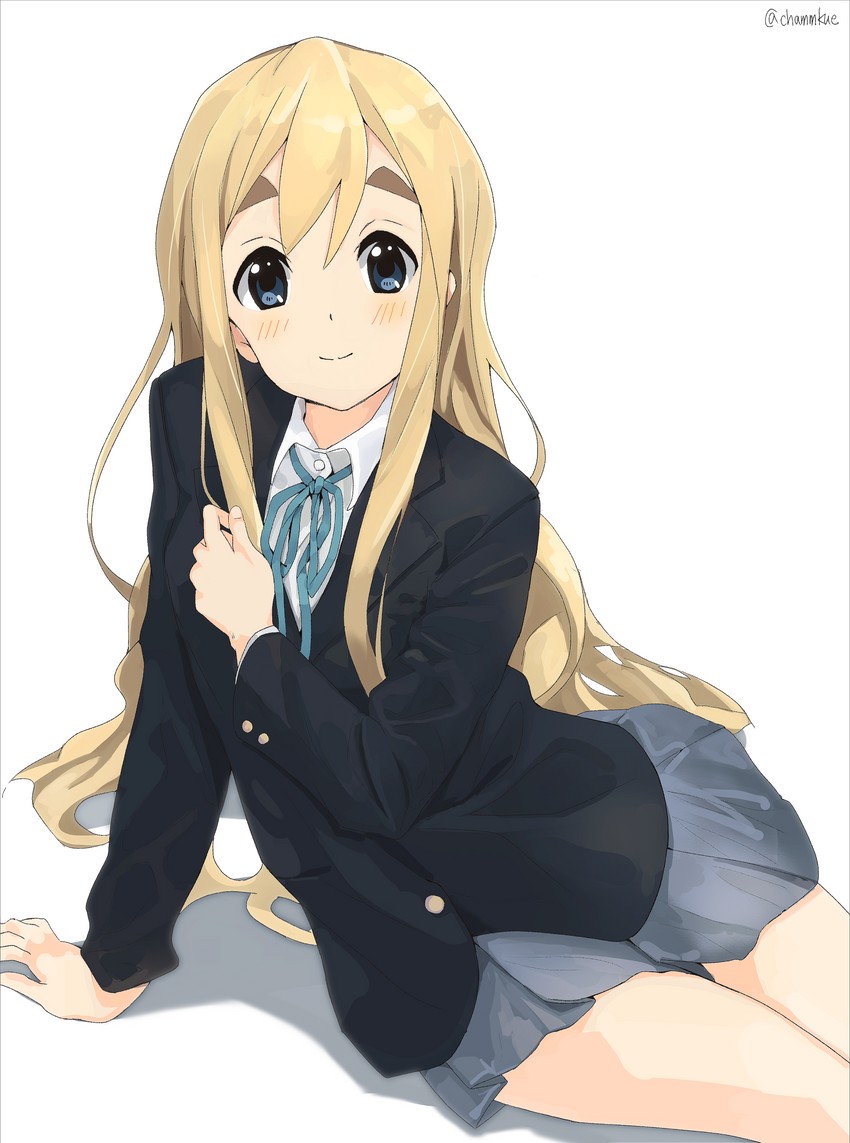 kotobuki tsumugi (k-on!) drawn by chamu_(chammkue)
