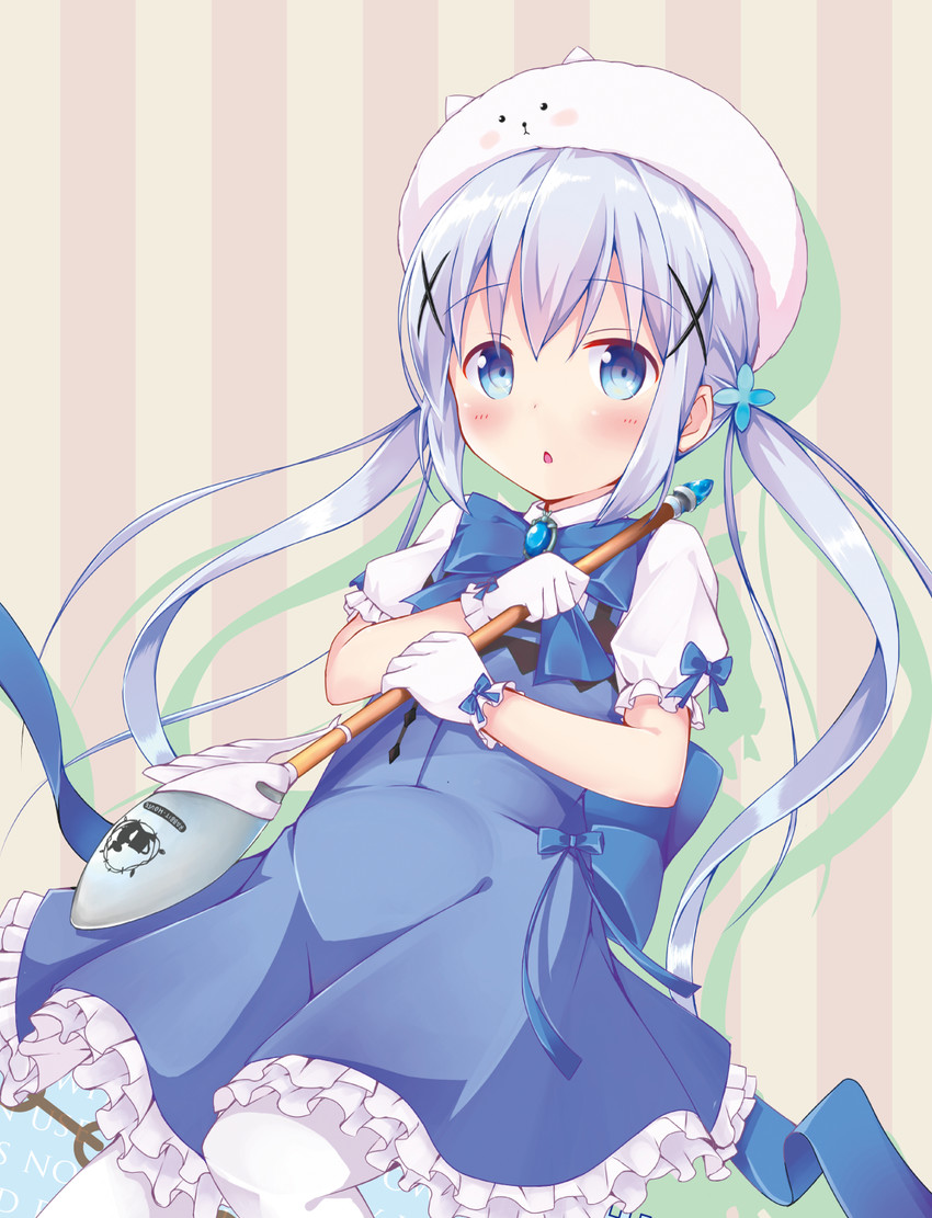 kafuu chino and tippy (gochuumon wa usagi desu ka?) drawn by saiden_(konekobotan)