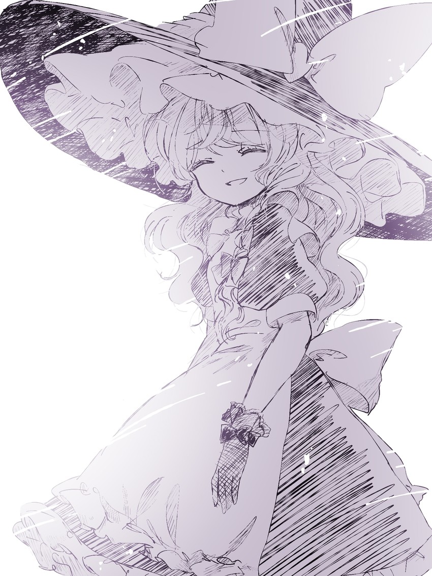 kirisame marisa (touhou) drawn by yurigaoka_nayuki