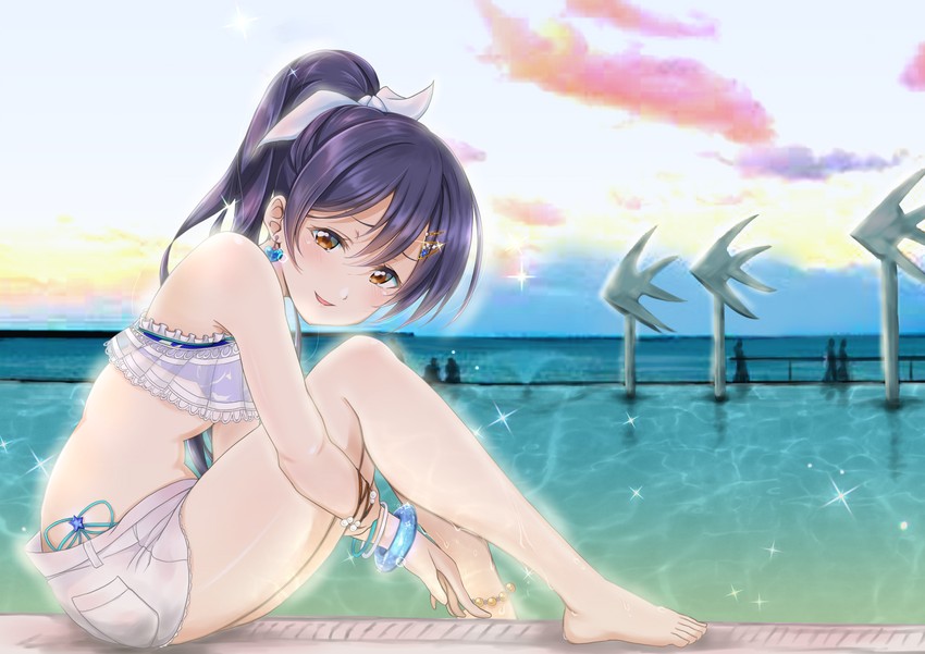 sonoda umi (love live! and 1 more) drawn by mun_(muuvu_uvuun)