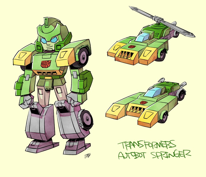 springer (transformers and 1 more) drawn by sunafuki_tabito