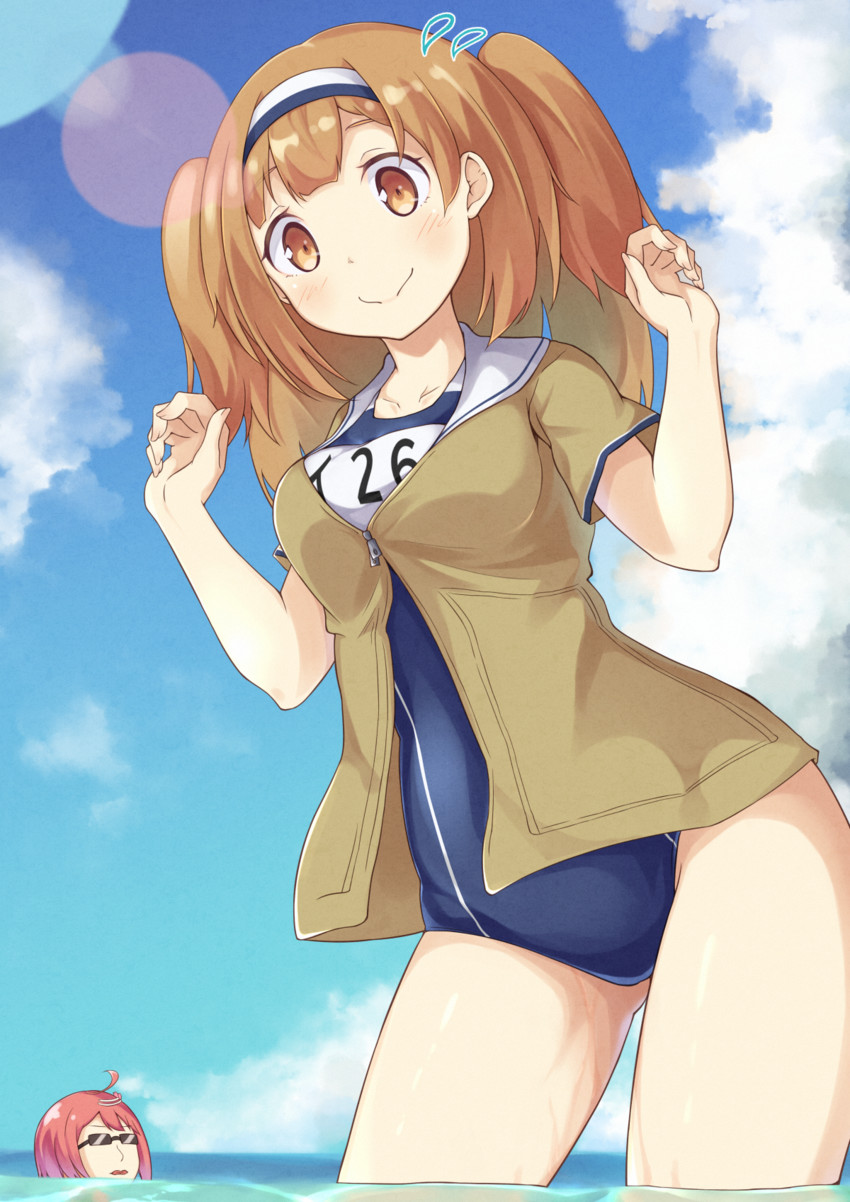 i-58 and i-26 (kantai collection) drawn by bushinofuji