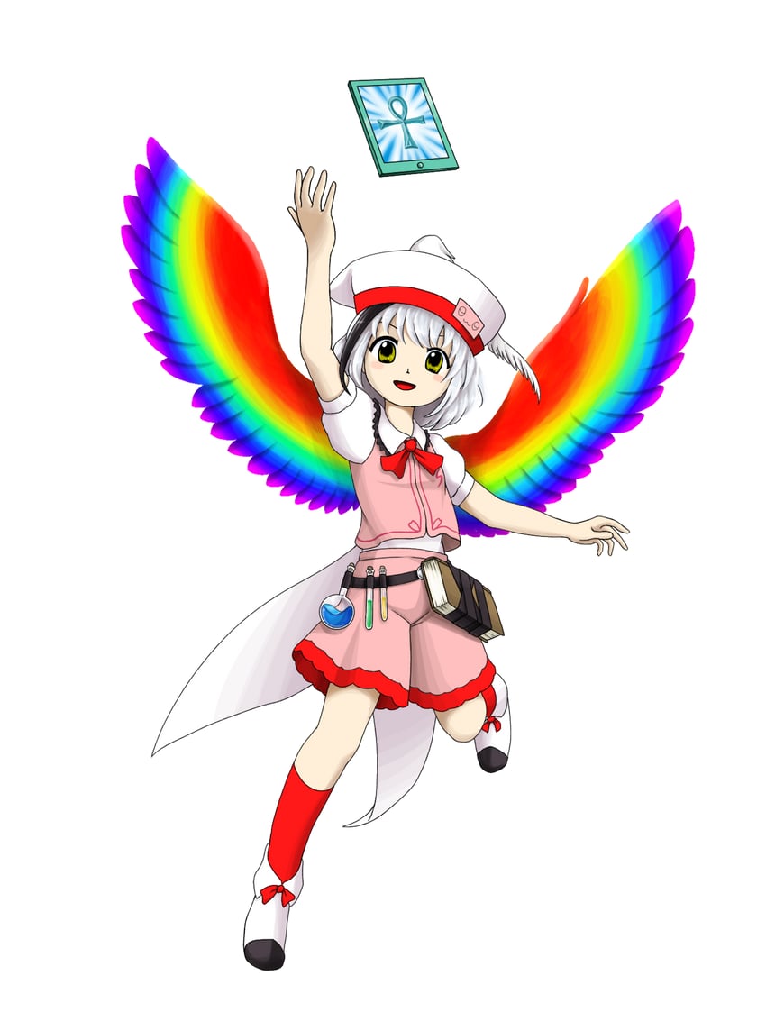 torisumi horou and monster reborn (touhou and 2 more) drawn by parasite_oyatsu
