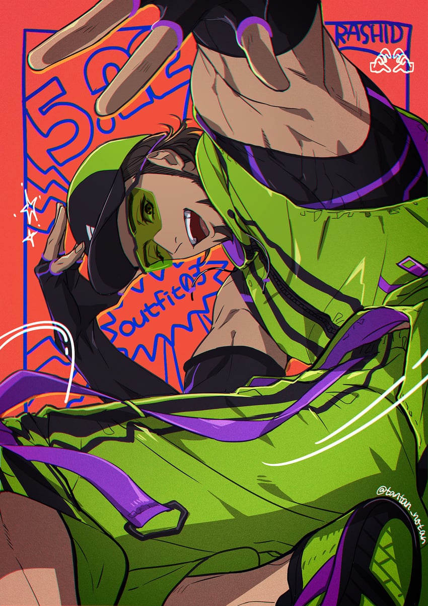 rashid (street fighter and 1 more) drawn by tantan_notan
