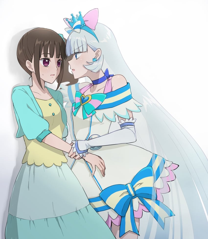 nekoyashiki yuki, nekoyashiki mayu, and cure nyammy (precure and 1 more) drawn by hagihara_riku