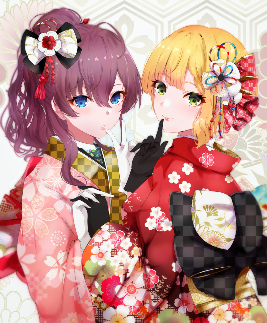 ichinose shiki and miyamoto frederica (idolmaster and 1 more) drawn by ryuu.