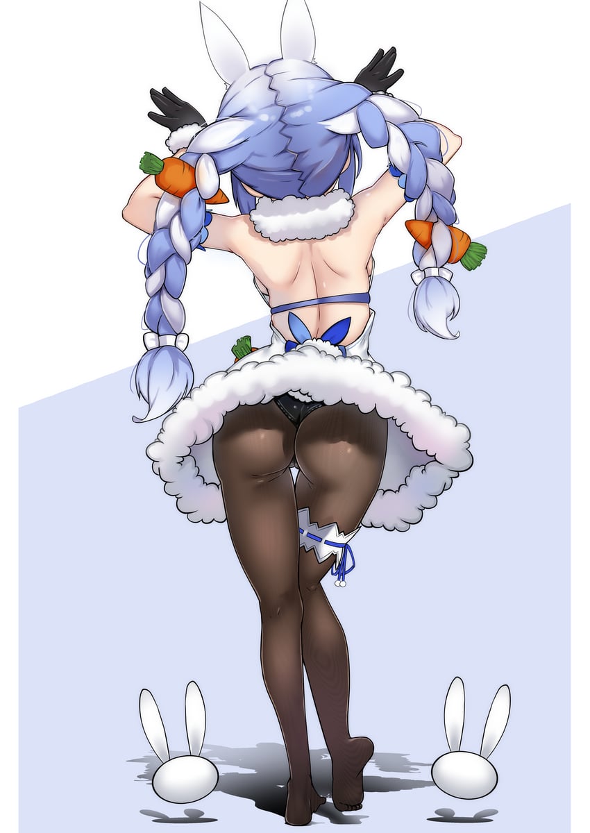 usada pekora (hololive) drawn by johnny_(braun-kan_cafe)