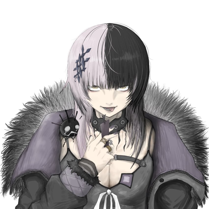 shiori novella and yorick (hololive and 1 more) drawn by 7nwpwstigu4269