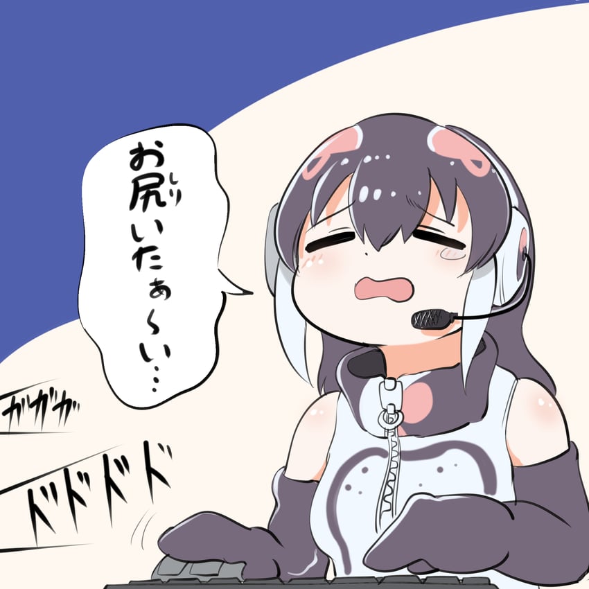 african penguin (kemono friends and 1 more) drawn by mcgunngu