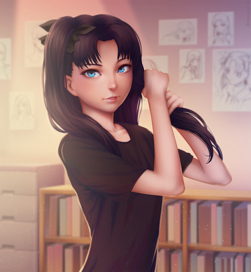 tohsaka rin (fate and 1 more) drawn by miura-n315