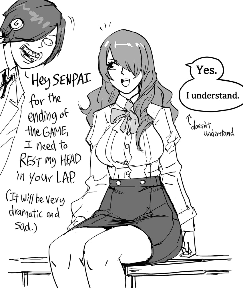 kirijou mitsuru (persona and 3 more) drawn by bb_(baalbuddy)