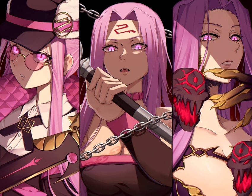 medusa and gorgon (fate and 1 more) drawn by nikumaki43