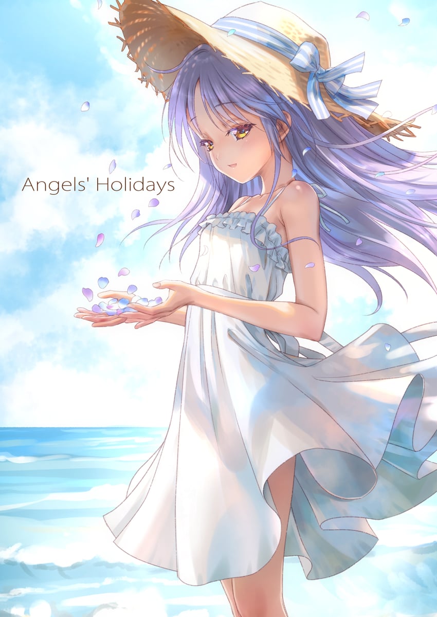 tachibana kanade (angel beats! and 1 more) drawn by goto_p