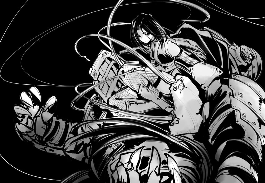 kougetsu shinzou and kougetsu (original) drawn by kato_takuji