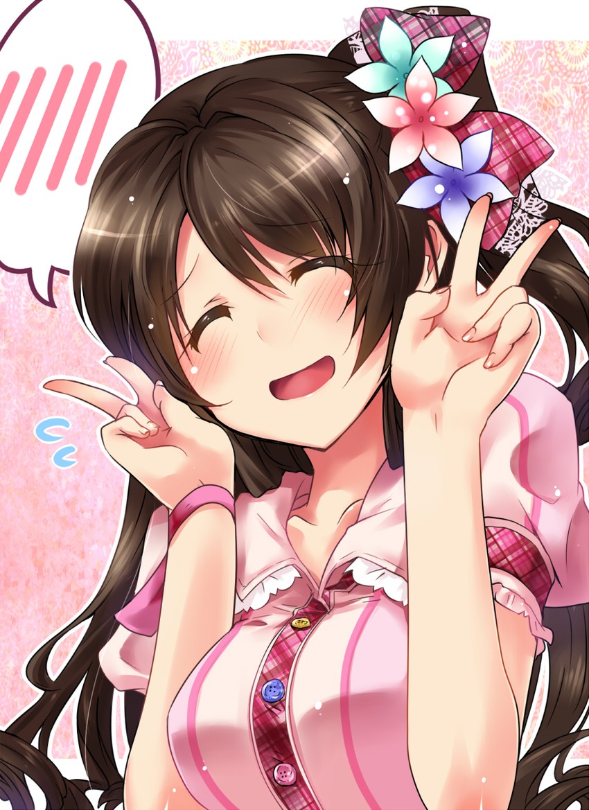 shimamura uzuki (idolmaster and 1 more) drawn by paopao