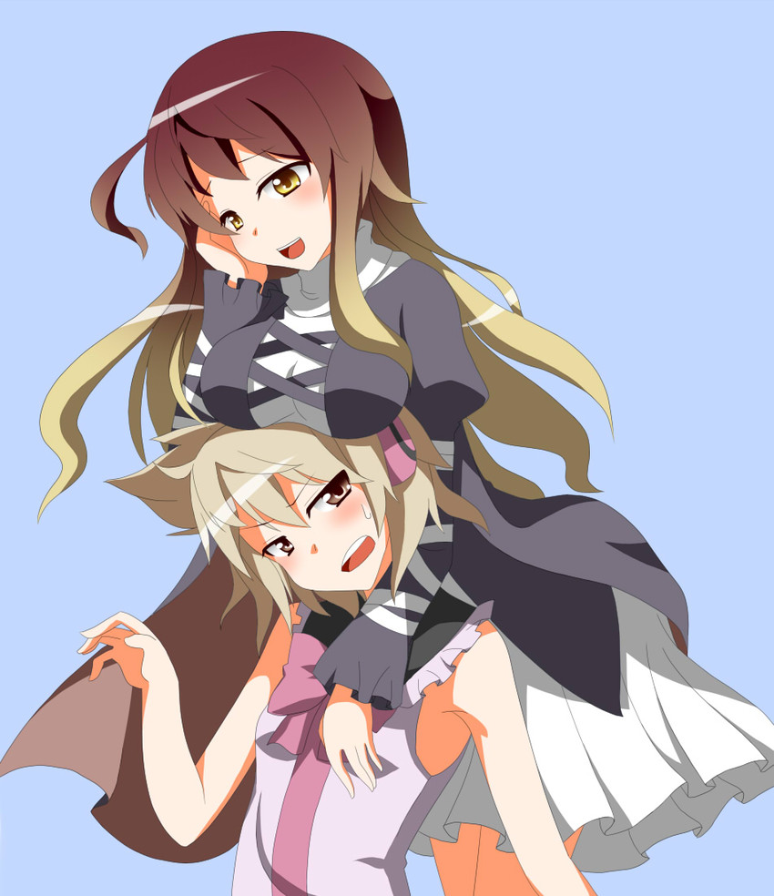 hijiri byakuren and toyosatomimi no miko (touhou) drawn by toho-77