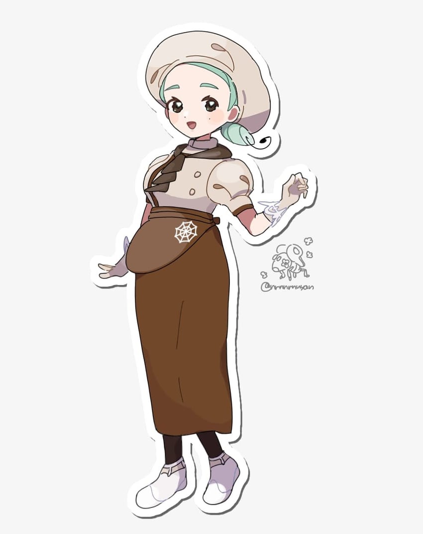 katy and nymble (pokemon and 1 more) drawn by eneko_(olavcnkrpucl16a)
