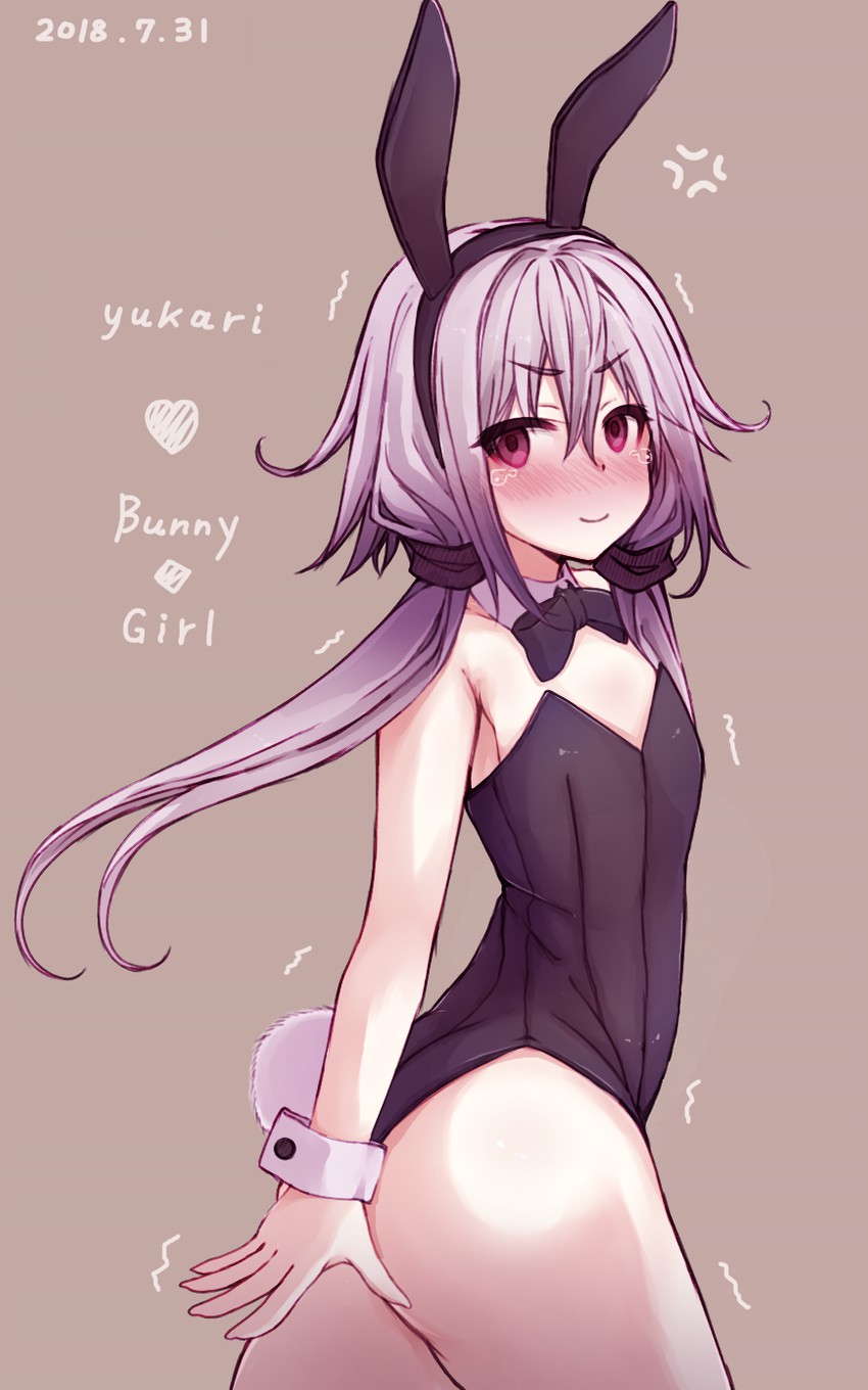 yuzuki yukari (vocaloid and 1 more) drawn by hachikuji