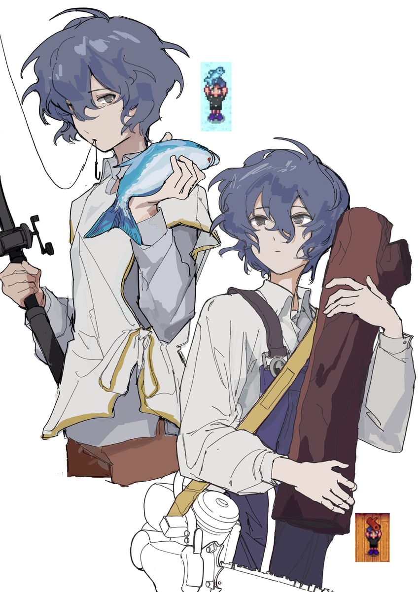 utsugi noriyuki (saibou shinkyoku and 1 more) drawn by windykown