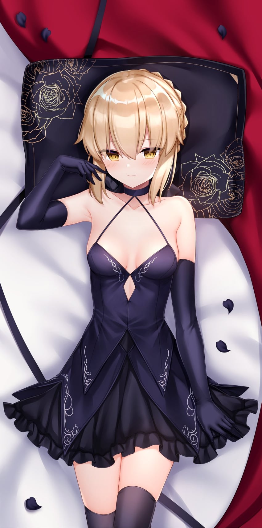 artoria pendragon and saber alter (fate and 1 more) drawn by shouu-kun