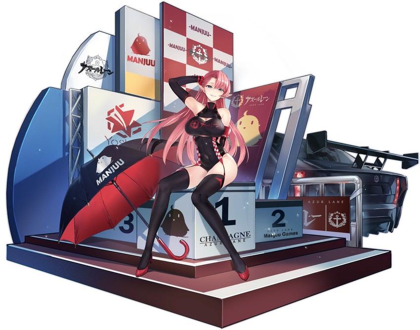 manjuu and duke of york (azur lane) drawn by enka_(bcat)