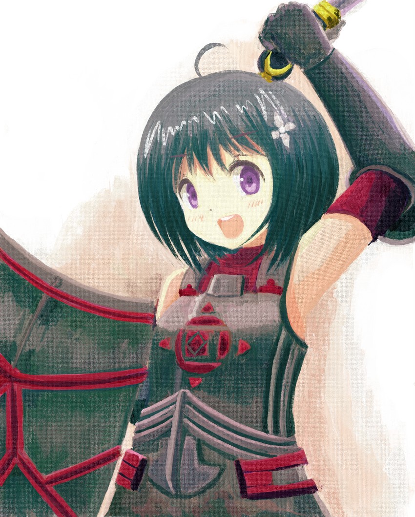maple (itai no wa iya nano de bougyoryoku ni kyokufuri shitai to omoimasu) drawn by noodleboxp