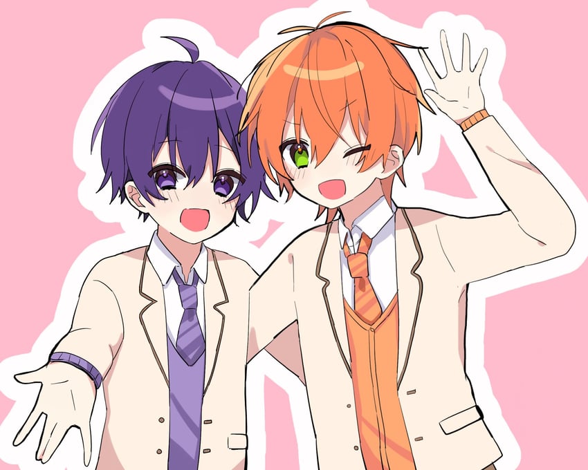 jel and nanamori (strawberry prince) drawn by hosizora_(sparetime)