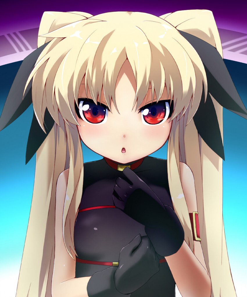 fate testarossa (lyrical nanoha and 2 more) drawn by grune