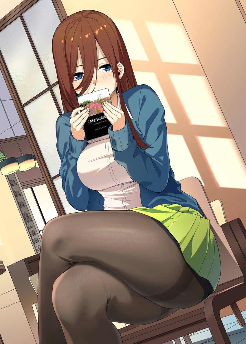 nakano miku (go-toubun no hanayome) drawn by kosmos_beta