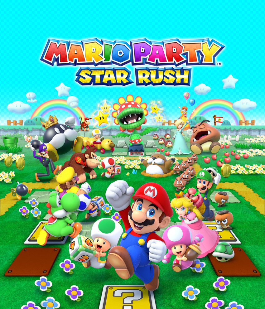 princess peach, mario, rosalina, luigi, princess daisy, and 19 more (mario and 4 more)