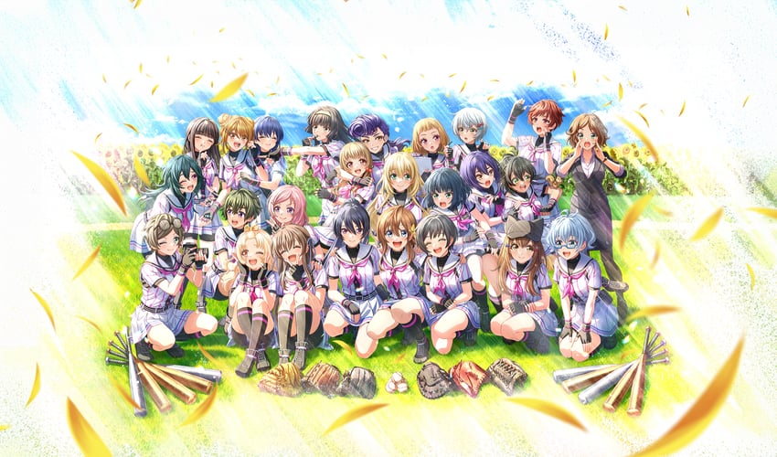 arihara tsubasa, nozaki yuuki, kawakita tomoe, shinonome ryo, kondou saki, and 20 more (cinderella series and 1 more)