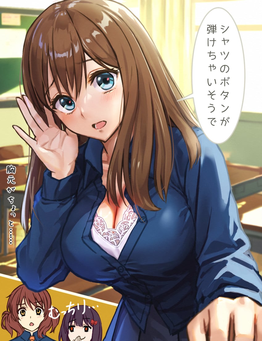oumae kumiko, hisaishi kanade, and kuroe mayu (hibike! euphonium) drawn by misogi_(misogi1341)