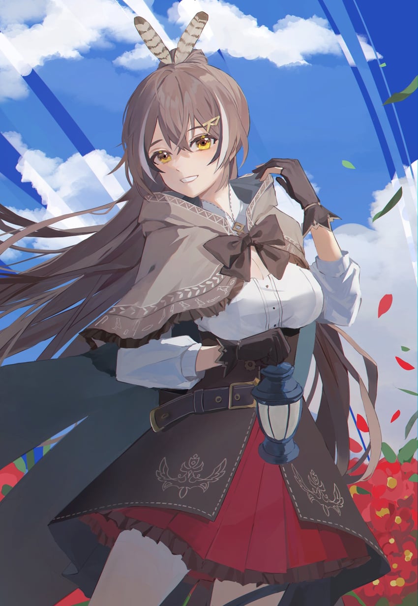 nanashi mumei (hololive and 1 more) drawn by cjsdh1000