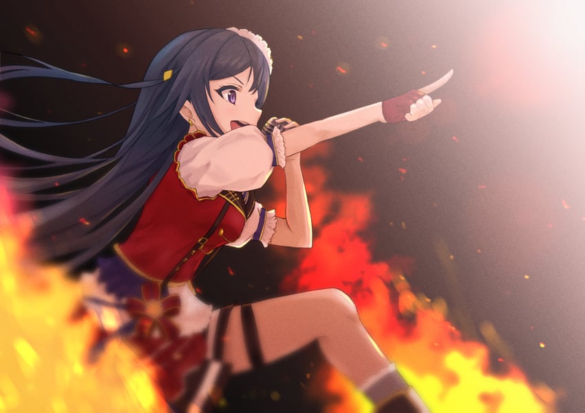 yuki setsuna (love live! and 1 more) drawn by yanase_eiwa