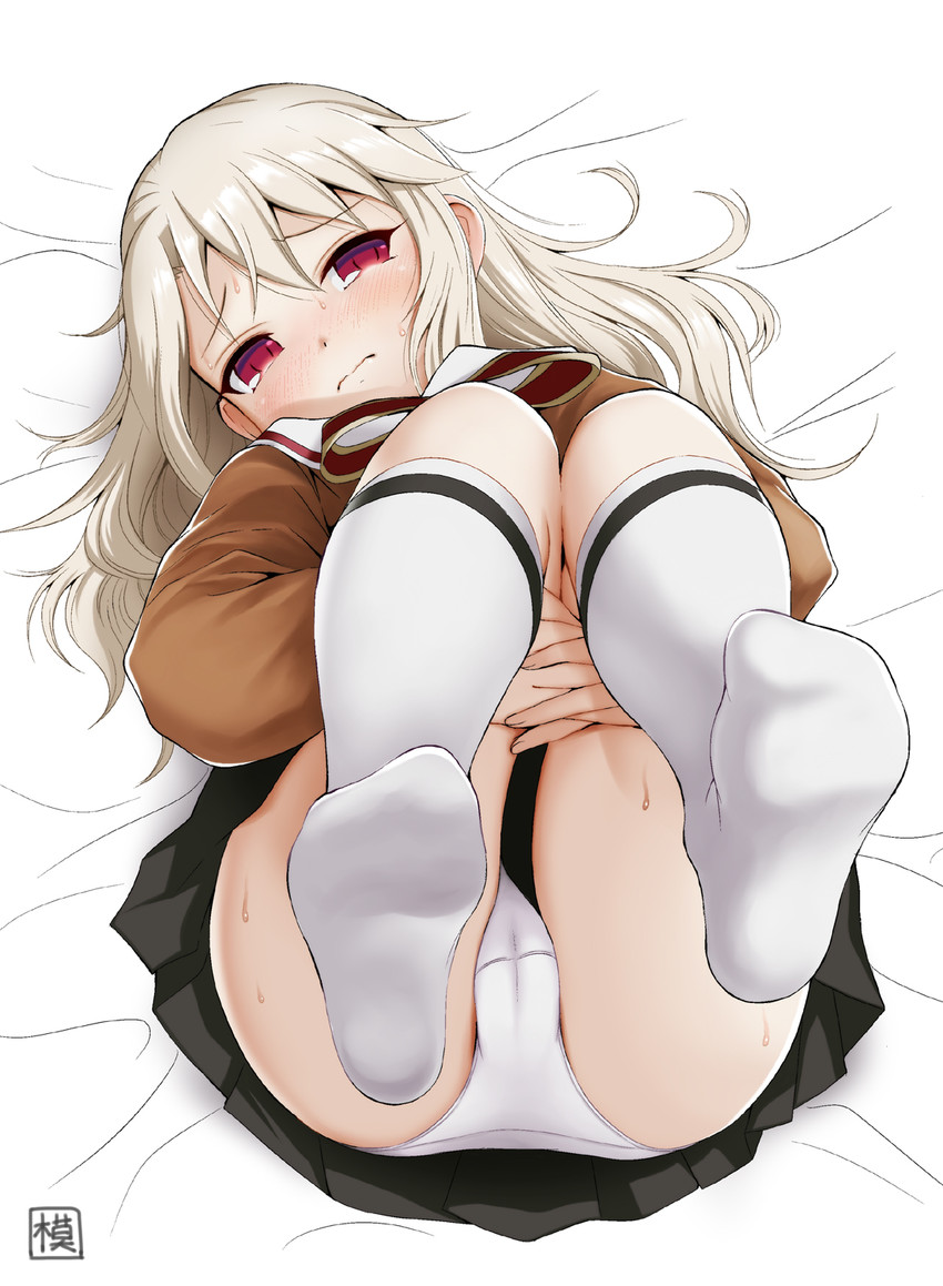 illyasviel von einzbern (fate and 1 more) drawn by mogidan