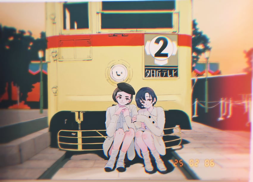 shiragiku hotaru and matsuo chizuru (idolmaster and 1 more) drawn by asagiwa_ico
