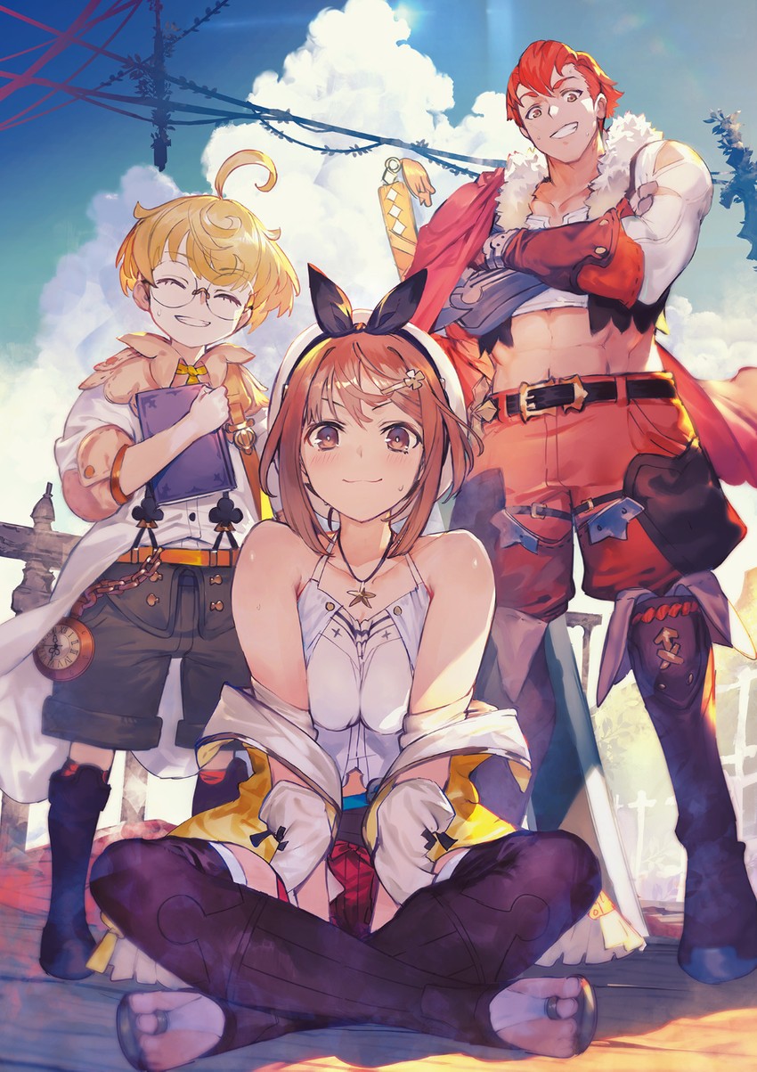 reisalin stout, lent marslink, and tao mongarten (atelier and 2 more) drawn by toridamono