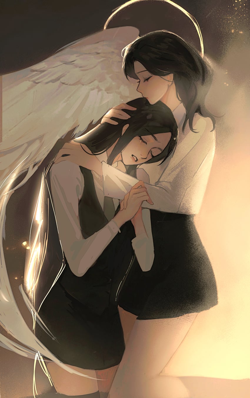 yoo je-i and woo seul-gi (friendly rivalry) drawn by shiling_tuya