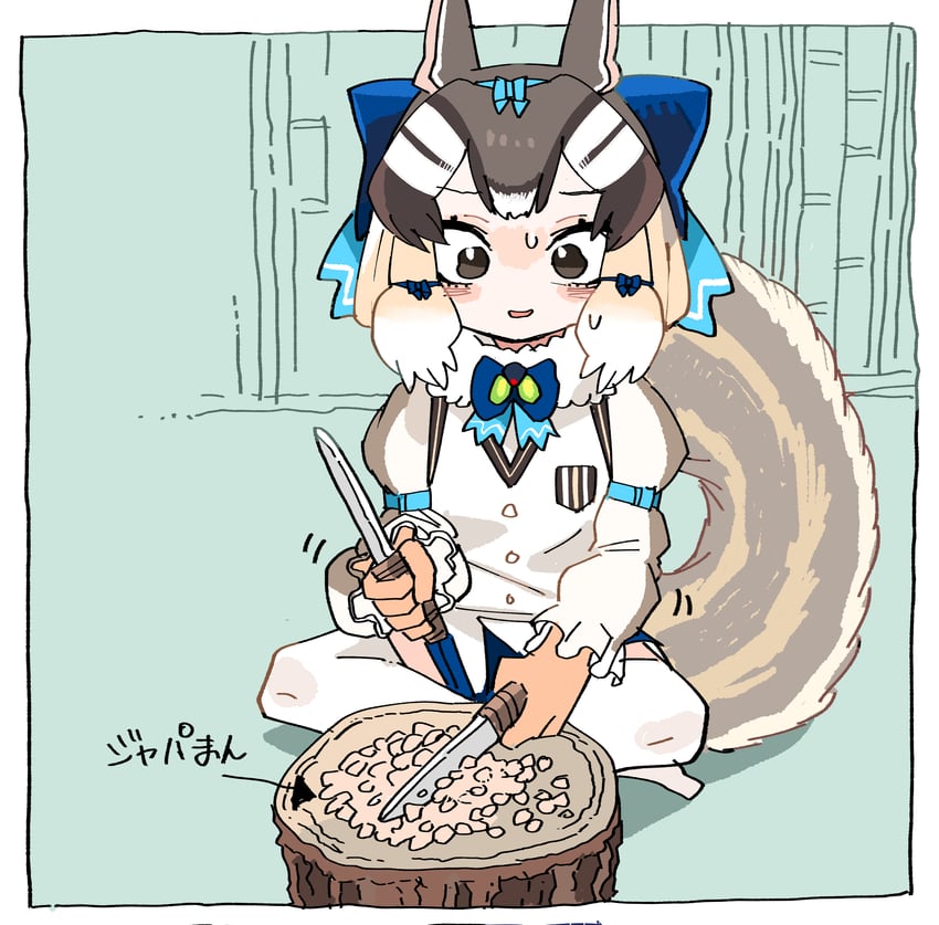 siberian chipmunk (kemono friends and 2 more) drawn by kanmoku-san