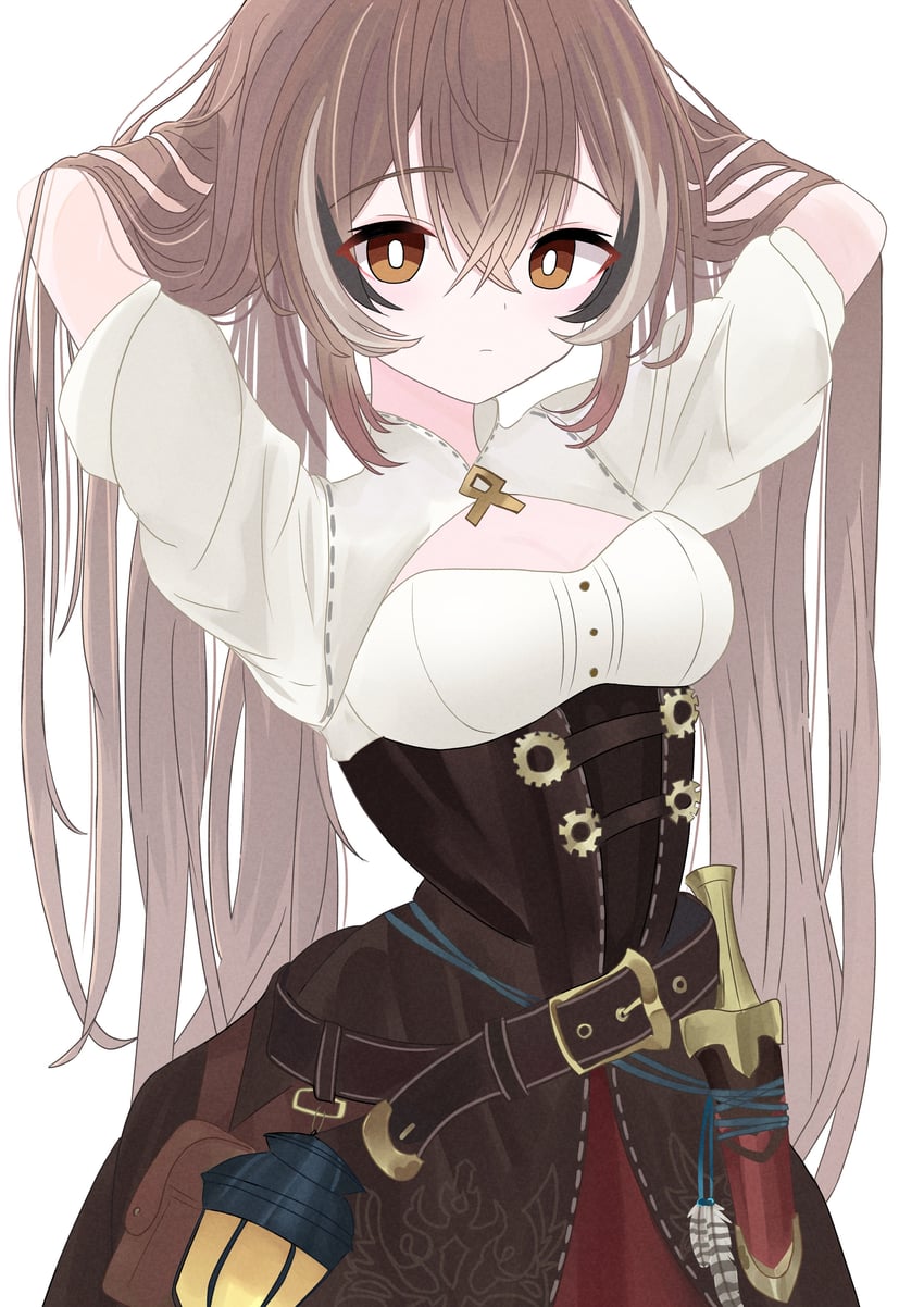nanashi mumei (hololive and 1 more) drawn by oyashiro_ooo