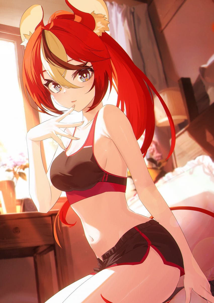 hakos baelz (hololive and 1 more) drawn by jiang_ye_kiri