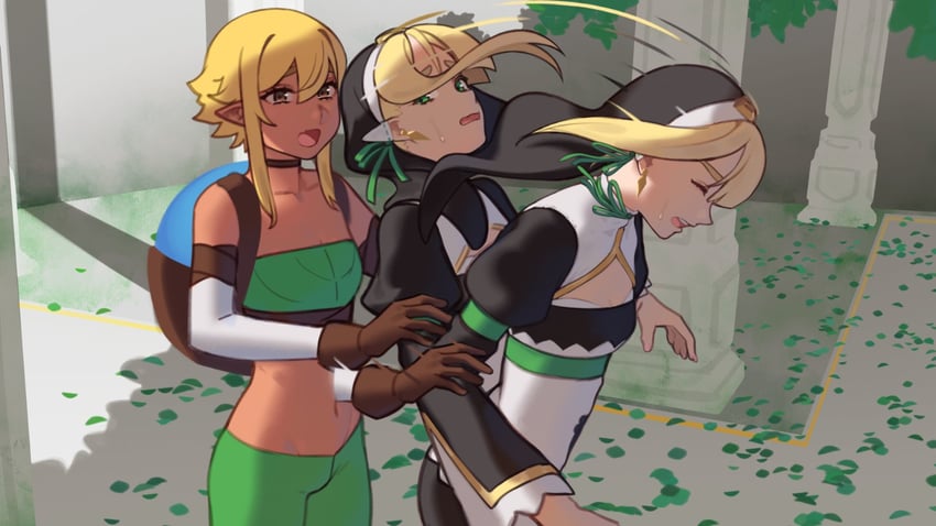 nil sunna and emmy brynhild (elfheim) drawn by sunna_(nilsunna)