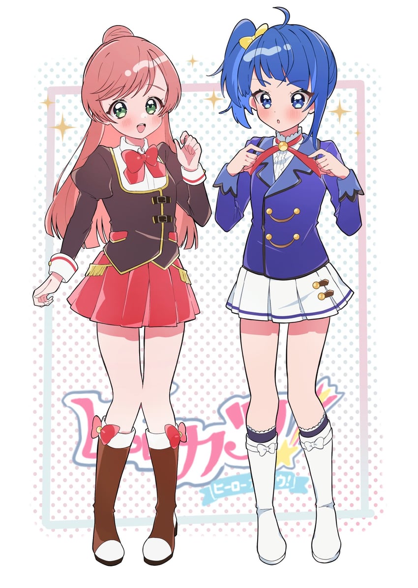 sora harewataru, nijigaoka mashiro, kakuma ai, and sekine akira (precure and 2 more) drawn by wata_meuko