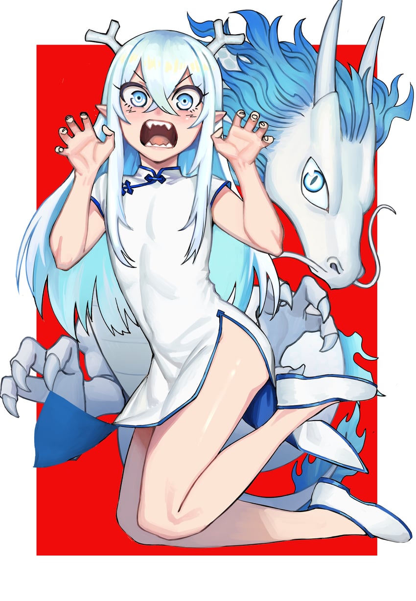 yulong (original and 1 more) drawn by otosama