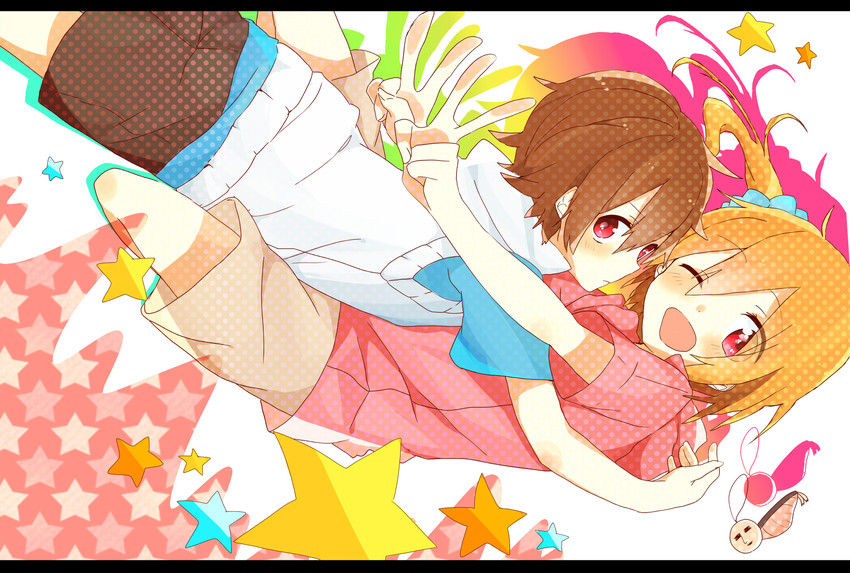 kisaragi momo and amamiya hibiya (kagerou project) drawn by kiharu