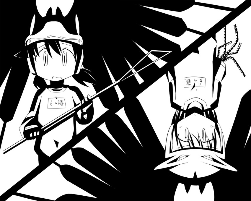 ootani yuri, borg, and kawamura kumi (alien nine) drawn by bibi02