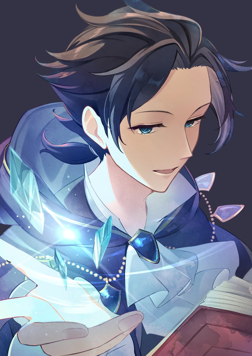 cyrus albright (octopath traveler and 1 more) drawn by tarayuki