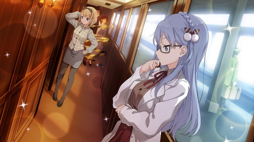 maruyama akane and saito nicole (22/7 and 1 more)